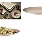 APS Plat bord NERO, diameter: 210 mm, zand