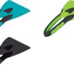 IWH ijskrabber met zachte grip, 215mm, zwart