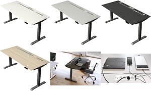 Kerkmann zit-sta bureau Move boost 4, breedte 1600 mm