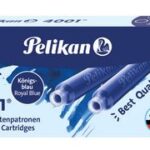 Pelikan inktpatronen 4001 koningsblauw, 20 stuks