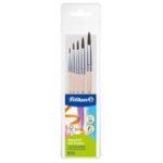 Pelikan Starterset penselen met haren, 5-delig