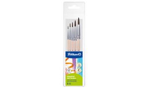 Pelikan Starterset penselen met haren, 5-delig