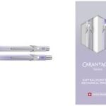 Caran d'Ache schrijfset Blooming Lavender lila naar grijs kleurverloop