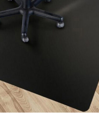 rillstab Vloerbeschermingsmat, 1200 x 900 mm, zwart