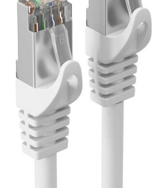 Shiverpeaks patchkabel Cat. 6A S/FTP 1,0 m wit