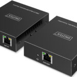DIGITUS USB 3.2 Gen1 Extender, 5 Gbps, 4 poorten, zwart