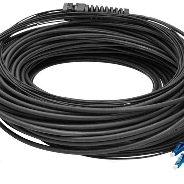 DIGITUS glasvezel universele breakout kabel, zwart, 100 m