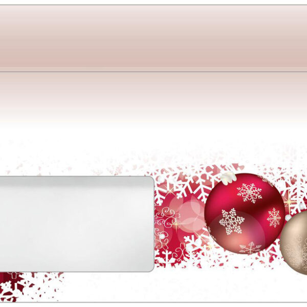 sigel kerstmotief-envelop ´Frozen´, 110 x 220 mm, 90 g/m2
