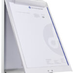 WESTCOTT Formulierhouder-box van aluminium, A4