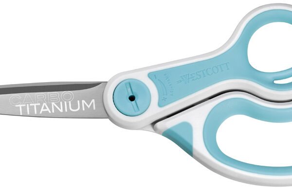 WESTCOTT Titanium schaar, 204 mm, blauw/wit