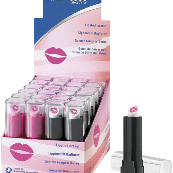 WESTCOTT Kunststof gummen Klassiek, display van 24 stuks