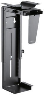 CPU-houder, metalen, draai- en uitschuifbaar, zwart