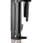 CPU-houder, metalen, draai- en uitschuifbaar, zwart