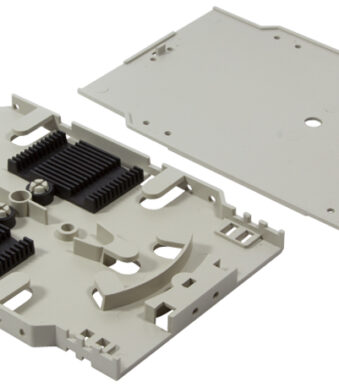 LogiLink glasvezel splitsbox voor 24 verbindingen wit