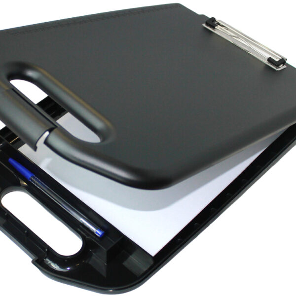 Wonday klembord met opbergvak, A4, zwart
