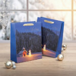 Grote geschenkverpakking 'Kerstkapel'