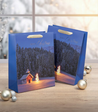 Grote geschenkverpakking 'Kerstkapel'