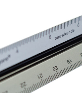 Kangaro driehoekmeetlat ingenieurswezen, aluminium, 300 mm