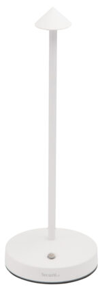 Securit Angelina LED tafellamp met accu, wit