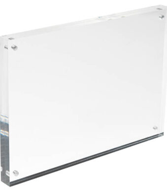 Deflecto magnetische tafelstandaard A6 transparant acryl