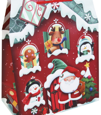 Clairefontaine Kerstcadeauzakje 'Kersthuis