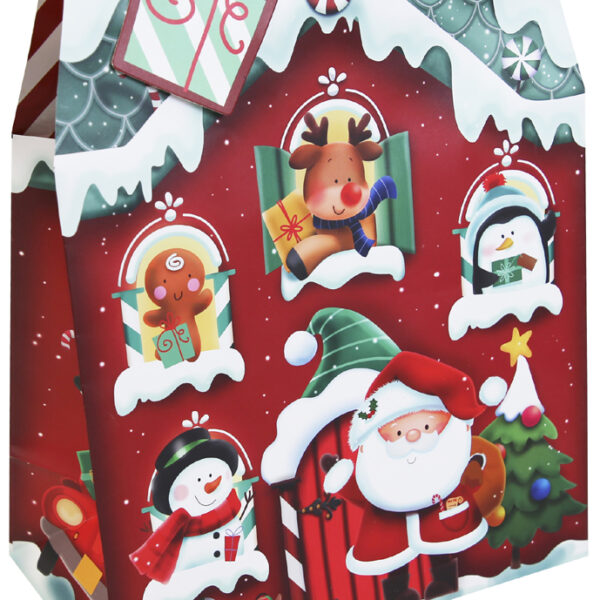 Clairefontaine Kerstcadeauzakje 'Kersthuis