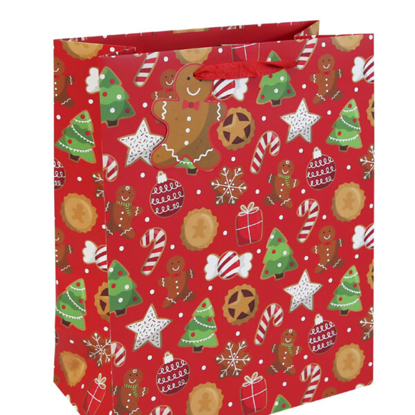 Clairefontaine Kerstcadeauzak 'Gourmet', medium