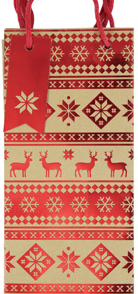 Clairefontaine Kerstflessentassen, set van 3