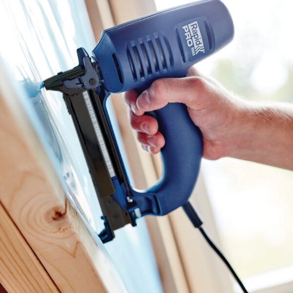 Rapid elektrische nietmachine PRO R553, blauw