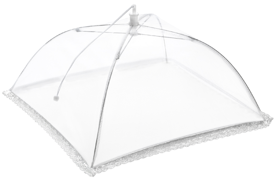 Metaltex vliegenkap vierkant 35 cm wit Metaltex vliegenkap vierkant 35 cm wit