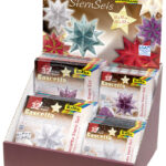 Folia vouwblaadjes Bascetta-sterren II toonbankdisplay