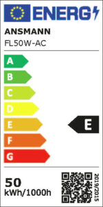 ANSMANN LED werkstraler LUMINARY BASE FL50W-AC, 50W, IP65
