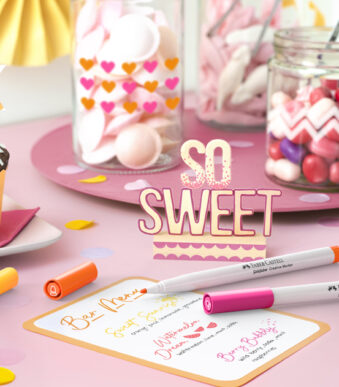 FABER-CASTELL Creative Marker GOLDFABER, 6 stuks Sweet Moments