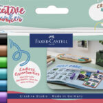 FABER-CASTELL GOLDFABER Creative Markers set 6 stuks