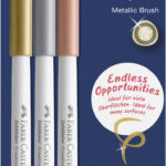 Faber-Castell Creative Marker Goldfaber set van 3 stuks