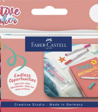 FABER-CASTELL Creative Marker GOLDFABER, 6-delige set Holiday Vibes