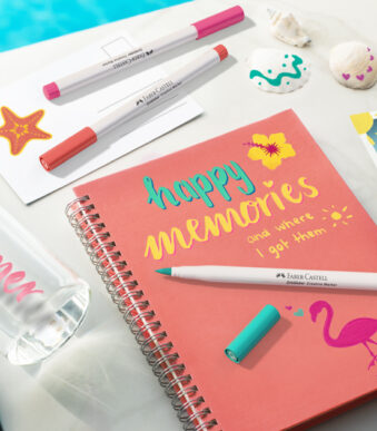 FABER-CASTELL Creative Marker GOLDFABER, 6-delige set Holiday Vibes