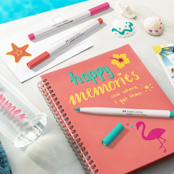 FABER-CASTELL Creative Marker GOLDFABER, 6-delige set Holiday Vibes