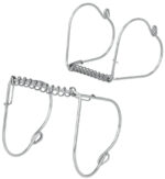 Metaltex rouladepennen edelstaal, 4 stuks