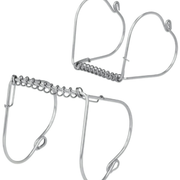 Metaltex rouladepennen edelstaal, 4 stuks