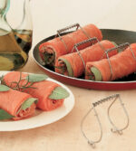 Metaltex rouladepennen edelstaal, 4 stuks