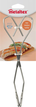 Metaltex keuken- en grilltang, 25 cm, roestvrij staal