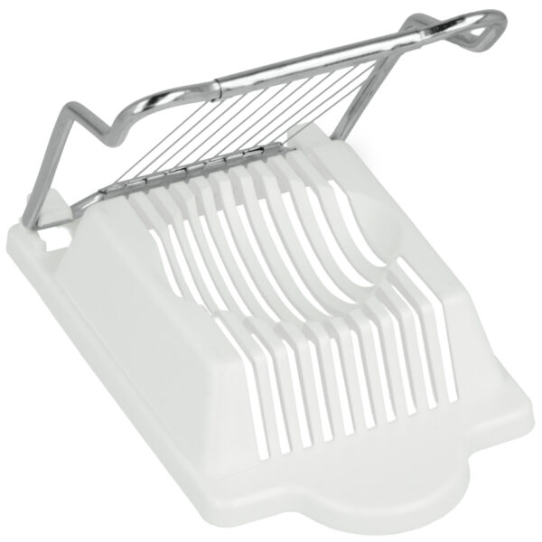 Metaltex eierschneider wit met roestvrijstalen draden