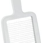 Metaltex aardappelsnijder kunststof/edelstaal wit