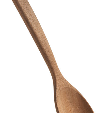 Metaltex opscheplepel Acacia Line van acaciahout