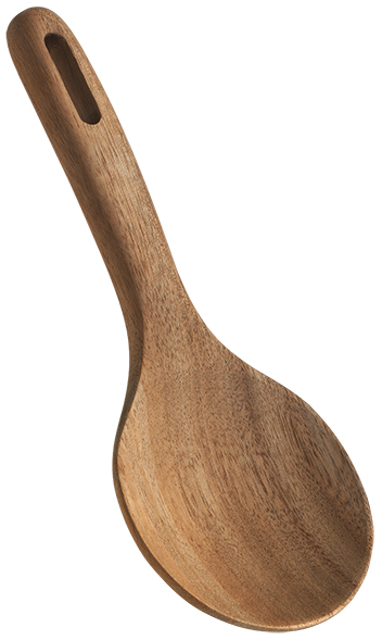 Metaltex reislepel Acacia Line van acaciahout