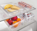 Metaltex eierbox transparant voor 12 eieren met deksel