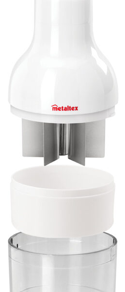 Metaltex uienhakker Twist wit