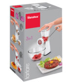 Metaltex vleesmolen Tartare kunststof/RVS wit