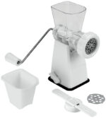 Metaltex vleesmolen Tartare kunststof/RVS wit